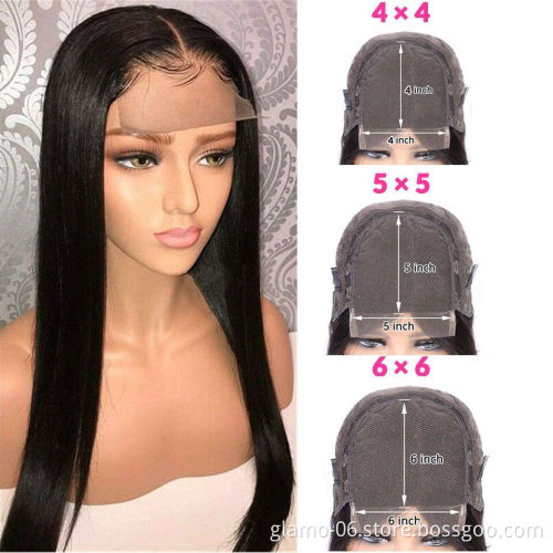 Wholesale 150% 180% Human Hair Wigs ,Brazilian HD Transparent Swiss 360 Full Lace Wig Vendors, Virgin Hair Lace Front Wigs